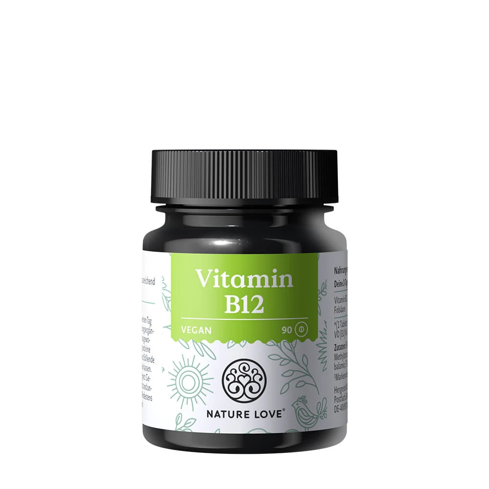 Nature Love - Vitamin B12, 90 veganska tabletter