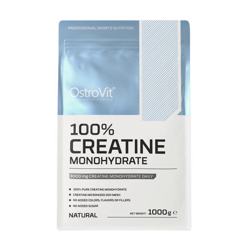 OstroVit - 100% Kreatinmonohydrat, Naturlig - 1000g - Bild 6