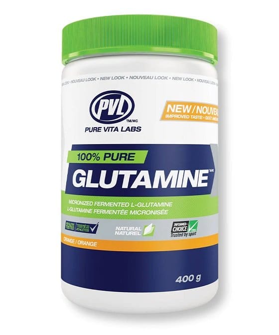 PVL Essentials - 100% Ren Glutamin, Orange, 400g | HälsokostFitness och träningGlutamin | Apoteka
