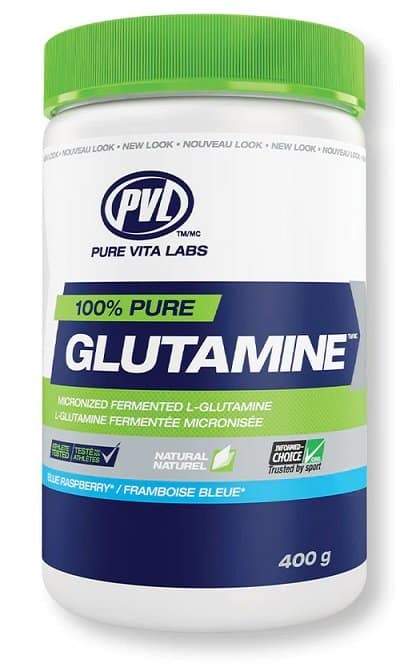 PVL Essentials - 100% Ren Glutamin, Blå Hallon, 400g | HälsokostFitness och träningGlutamin | Apoteka