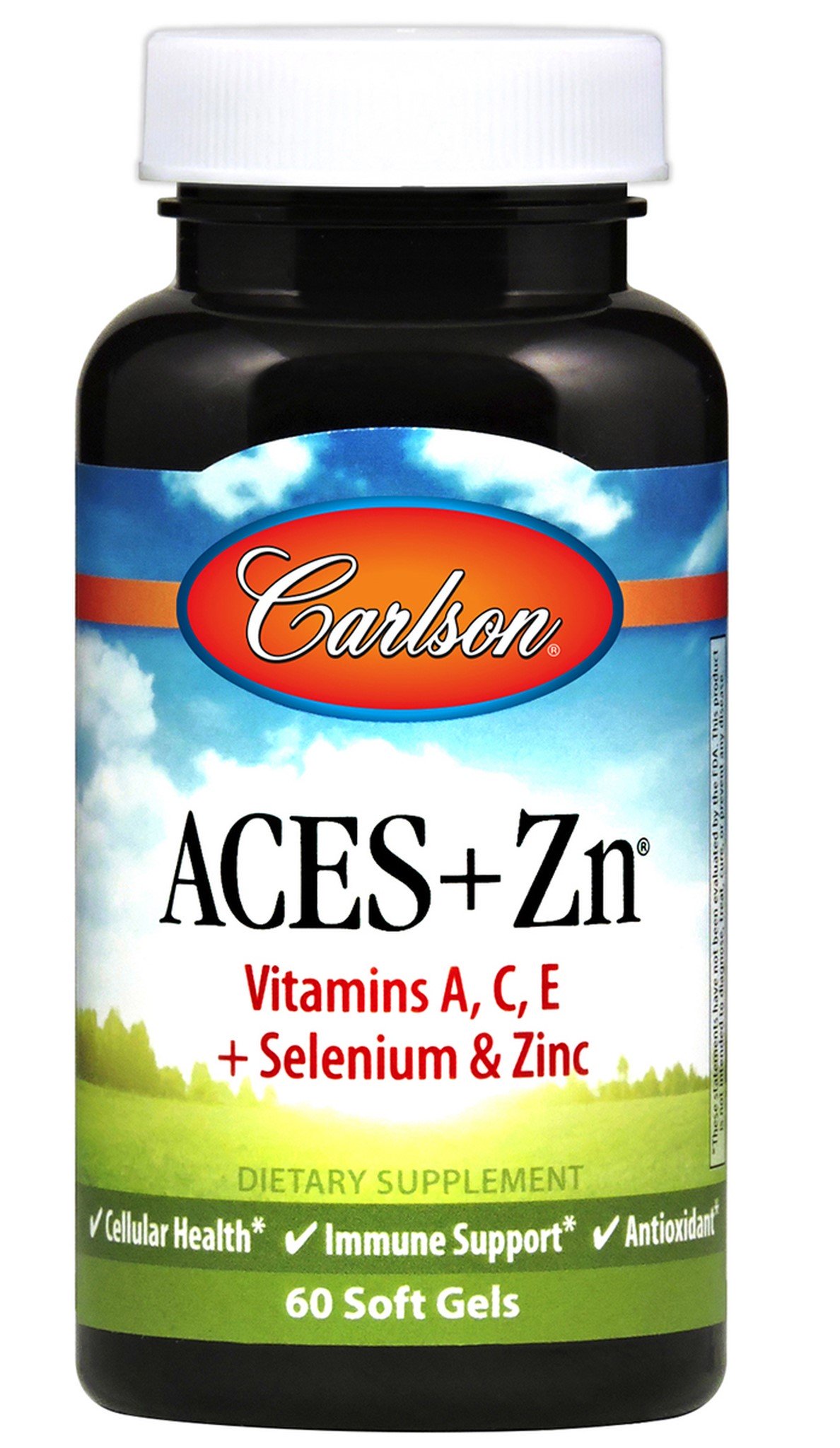 Carlson Labs - ACES + Zn, 60 mjukkapslar | Vitaminer och MineralerHälsa och välbefinnandeVissa vitaminerHälsokostVitamin C | Apoteka
