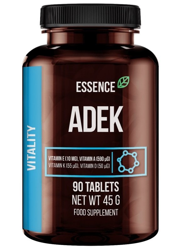 Essence Nutrition - ADEK, 90 tabletter | Vitaminer och MineralerHälsa och välbefinnandeHälsokost | Apoteka