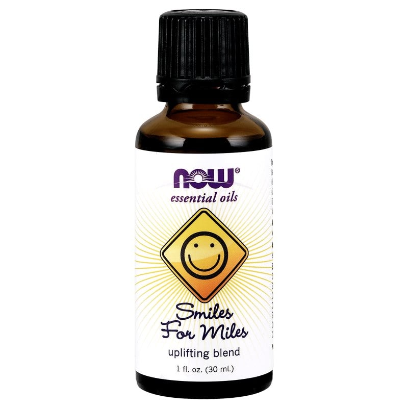 NOW Foods - Eterisk olja, Smiles for Miles-blandning, 30 ml | Veganska produkterHälsa och välbefinnandeHälsokostEteriska oljorEterisk oljaAromaterapi | Apoteka