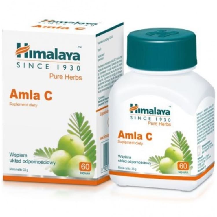 Himalaya - Amla, 60 kapslar | Hälsa och välbefinnandeImmunförsvaretHälsokostÖrter och växtbaserade preparat | Apoteka