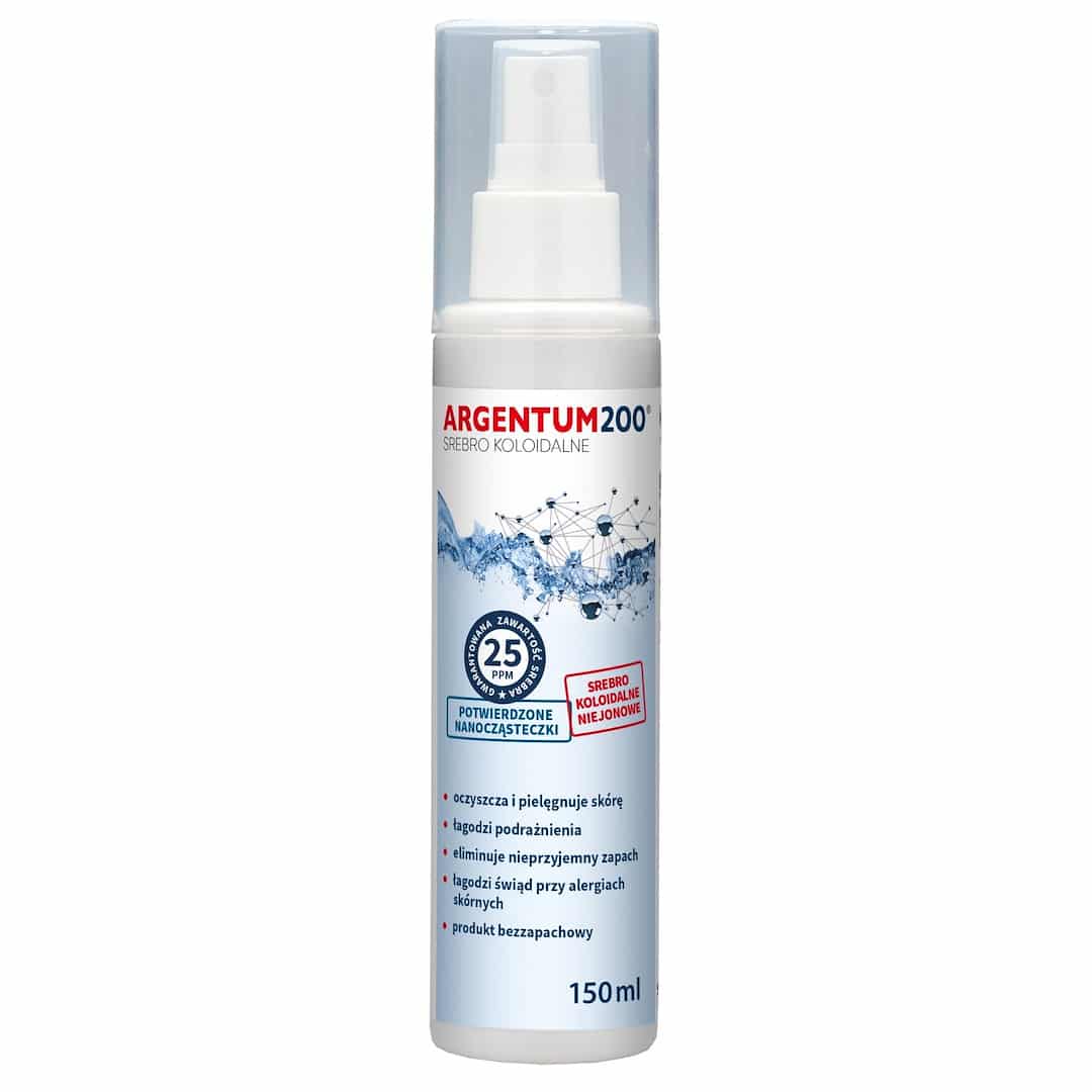Aura Herbals - Argentum200 Koloidalt Silver, Aerosol, 25 ppm, 150 ml | Hälsa och välbefinnandeHälsokostKosttillskott för husdjurKosmetika | Apoteka