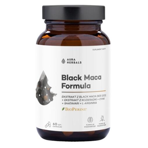 AURA HERBALS Black Maca Formula (60 caps)