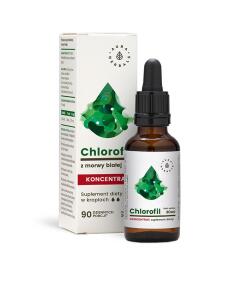 AURA HERBALS Chlorophyll from white mulberry (30 ml / 1 fl. oz.)