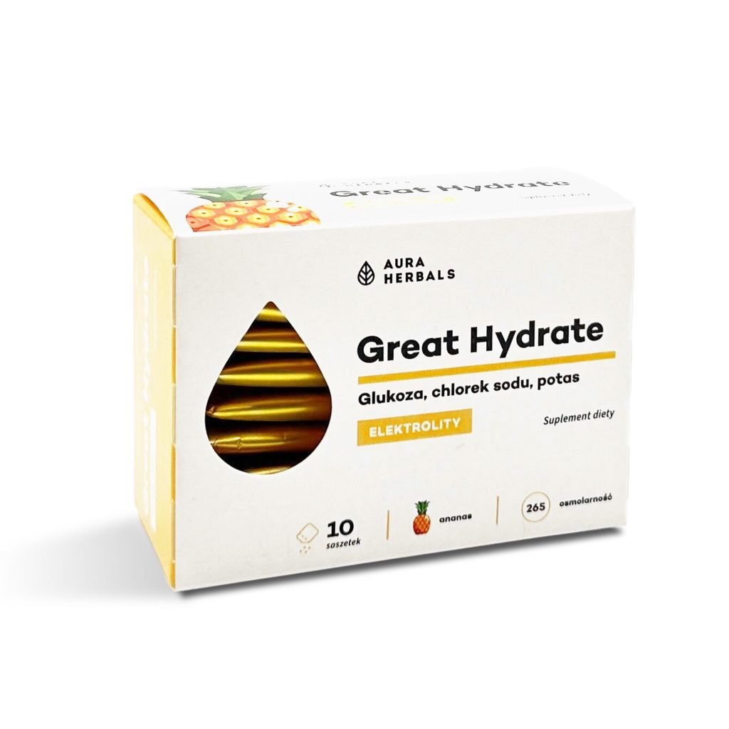 Aura Herbals - Great Hydrate Ananas, påsar (10 st) | Vitaminer och MineralerHälsa och välbefinnandeHälsokost | Apoteka