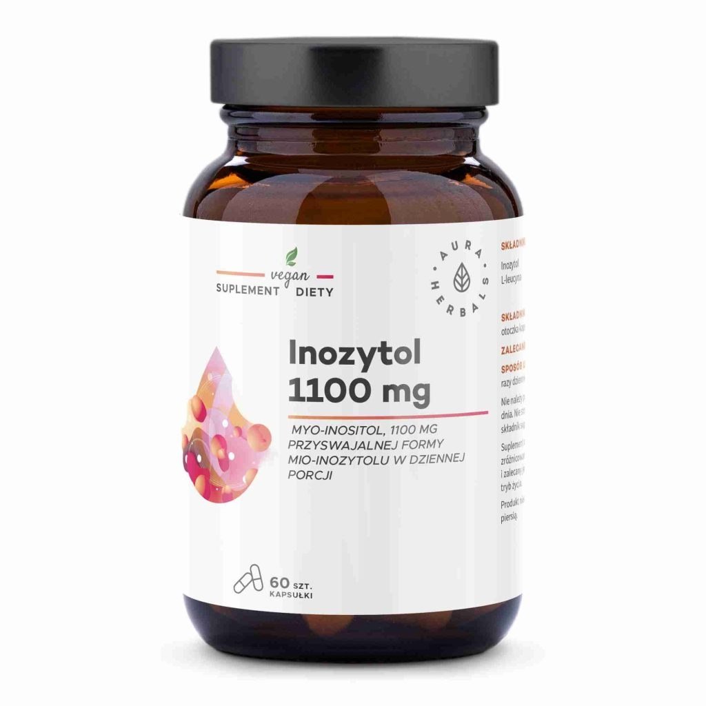 Aura Herbals - Inositol, 1100 mg, 60 kapslar | Vitaminer och MineralerVissa vitaminerImmunförsvaret | Apoteka