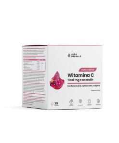 AURA HERBALS Natural Vitamin C 1000 mg from acerola