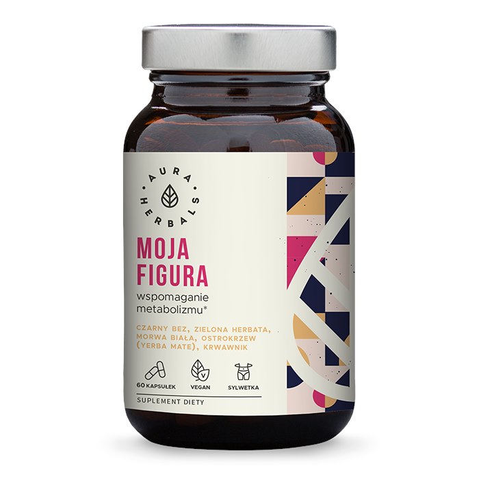 Aura Herbals - Stöd för Viktminskning, Metaboliskt Stöd, 60 kapslar | Vitaminer och MineralerViktkontrollÖrttillskott | Apoteka