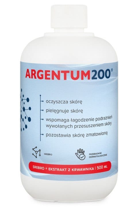 Aura Herbals - Argentum200 Silvertonik, 500 ml | KosmetikaÖrter och växtbaserade preparat | Apoteka