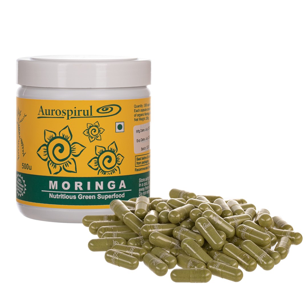 Aurospirul - Moringa, 500 kapslar