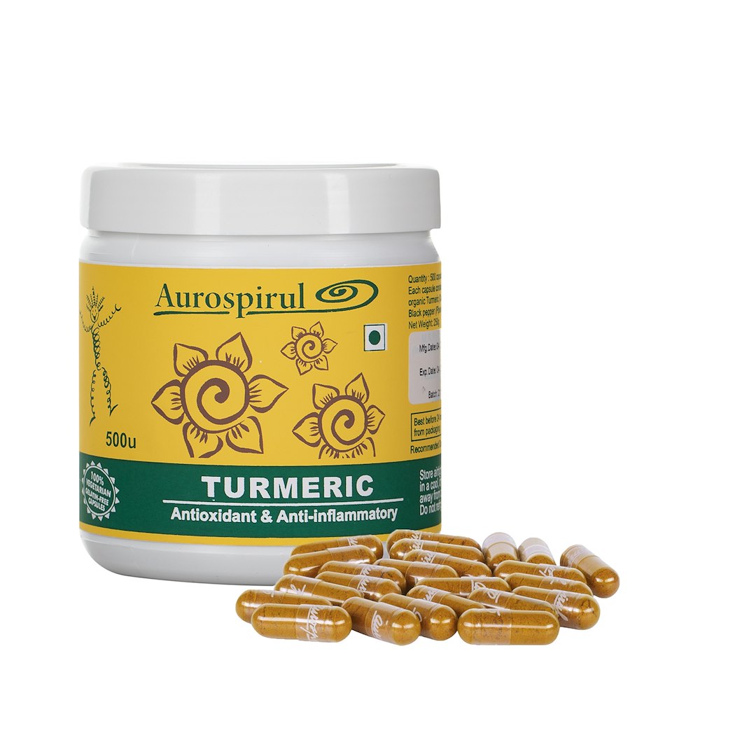 Aurospirul - Gurkmeja, 500 kapslar | Vitaminer och MineralerGurkmeja | Apoteka