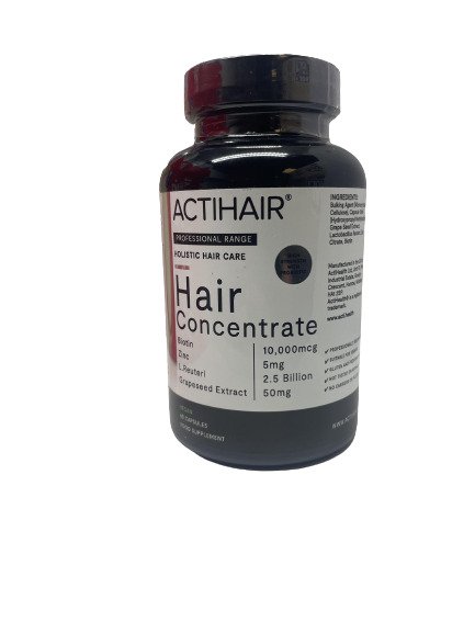 ActiHealth - ActiHair, 60 veganska kapslar | Veganska produkterHälsa och välbefinnandeHår och naglarHälsokost | Apoteka