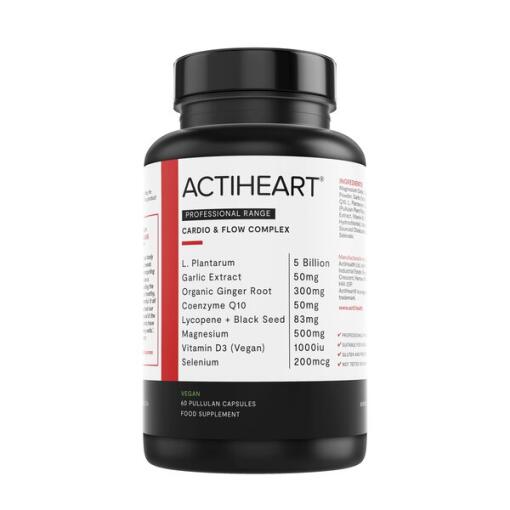 ActiHeart - 60 veganske pullulan kapsler