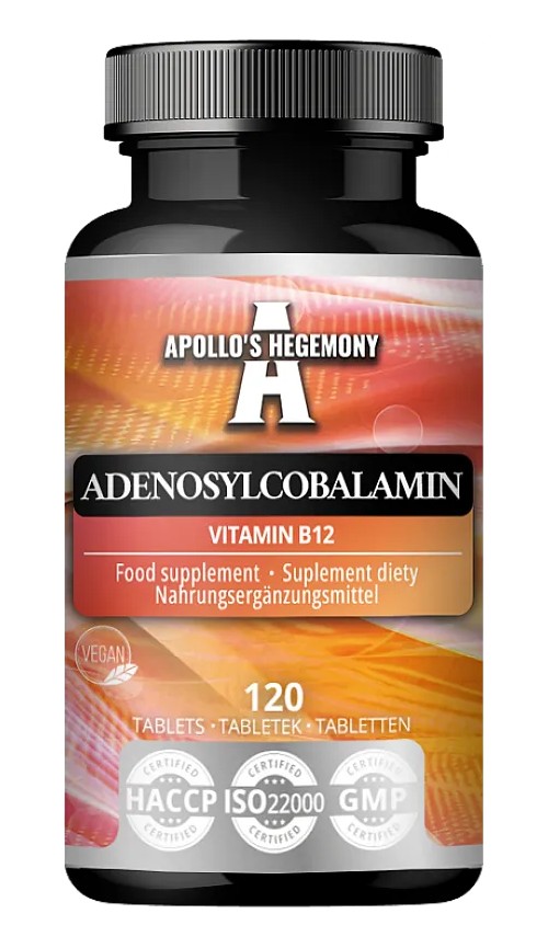 Apollos Hegemony - Adenosylkobalamin Vitamin B12, 120 tabletter | Vitaminer och MineralerMultivitaminerHälsokostB12 | Apoteka