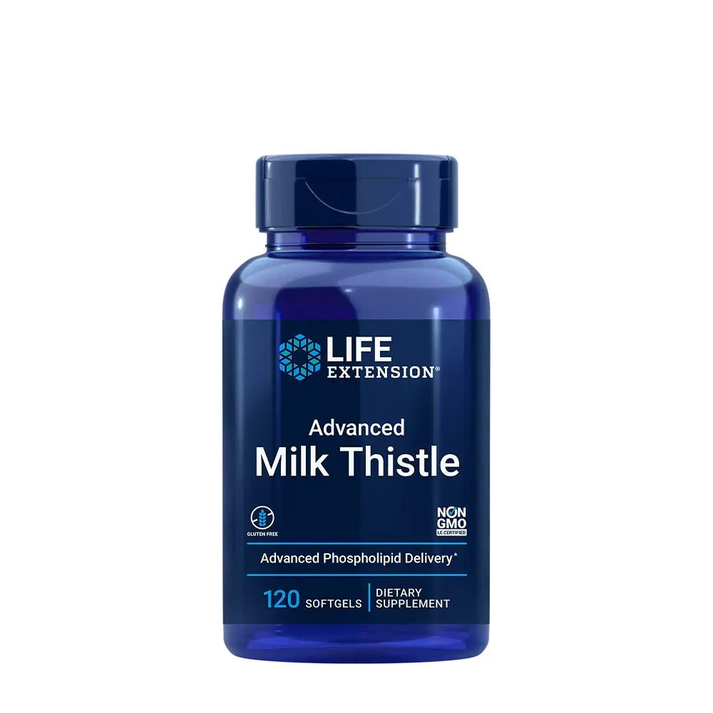 Life Extension - Avancerad Mjölktistel, 120 mjuka kapslar | Vitaminer och MineralerHälsa och välbefinnandeÖrttillskottHälsokostMjölktistelMariatistelÖrter och växtbaserade preparat | Apoteka