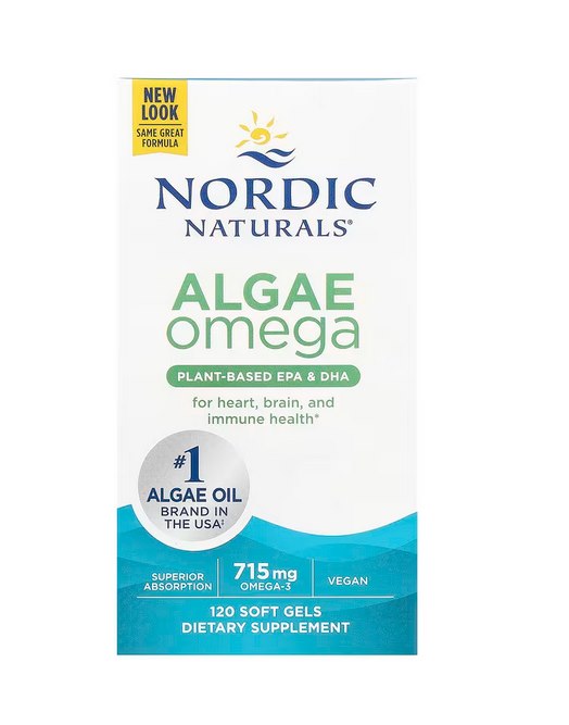Nordic Naturals - Algae Omega, 715 mg Omega-3, 120 kapslar | Vitaminer och MineralerVeganska produkterHälsa och välbefinnandeOmegas - EFA - CLA - oljorHälsokostNordisk vitalitetBiohackingOmega & Näringsoljor | Apoteka