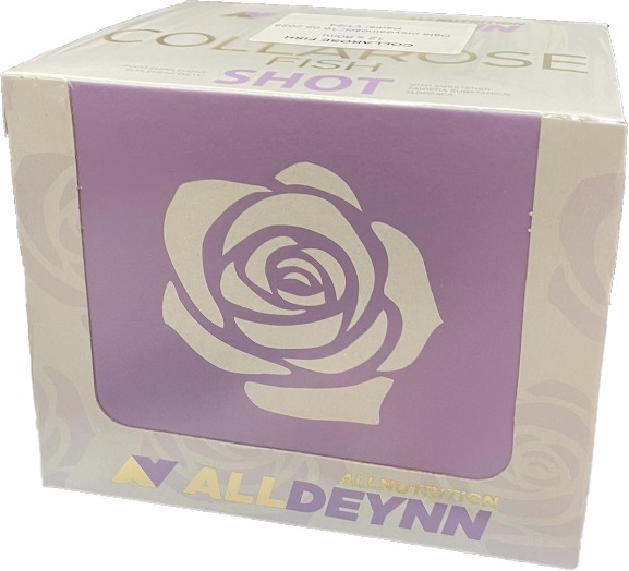 Allnutrition - AllDeynn Collarose Fiskshot, Apelsin Körsbär - 12 x 80 ml | Hälsa och välbefinnandeHälsokostKollagen | Apoteka