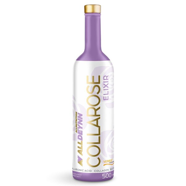 Allnutrition - AllDeynn KraveRose Elixir, Hallon Vilda Jordgubbar - 500 ml | Hälsa och välbefinnandeHälsokostKollagenSkönhet | Apoteka