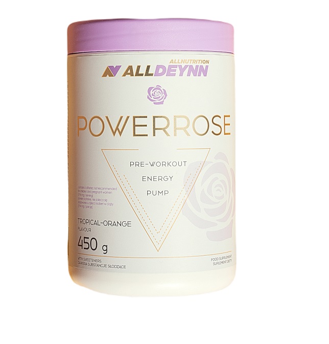 Allnutrition - AllDeynn Powerrose, Tropisk Apelsin - 450g | Vitaminer och MineralerKosttillskott för kvinnorHälsokost | Apoteka