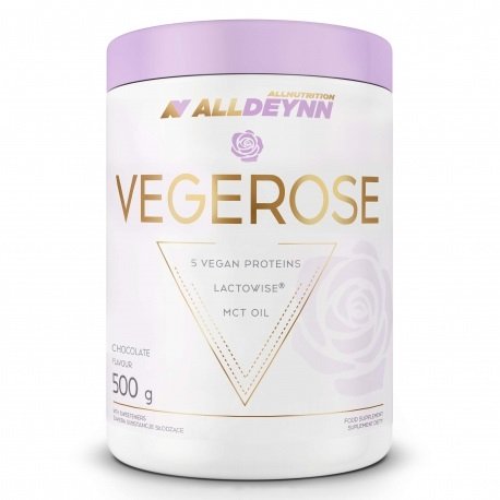 Allnutrition - AllDeynn Vegerose, Choklad - 500g | Veganska produkterHälsokostProteinbars | Apoteka