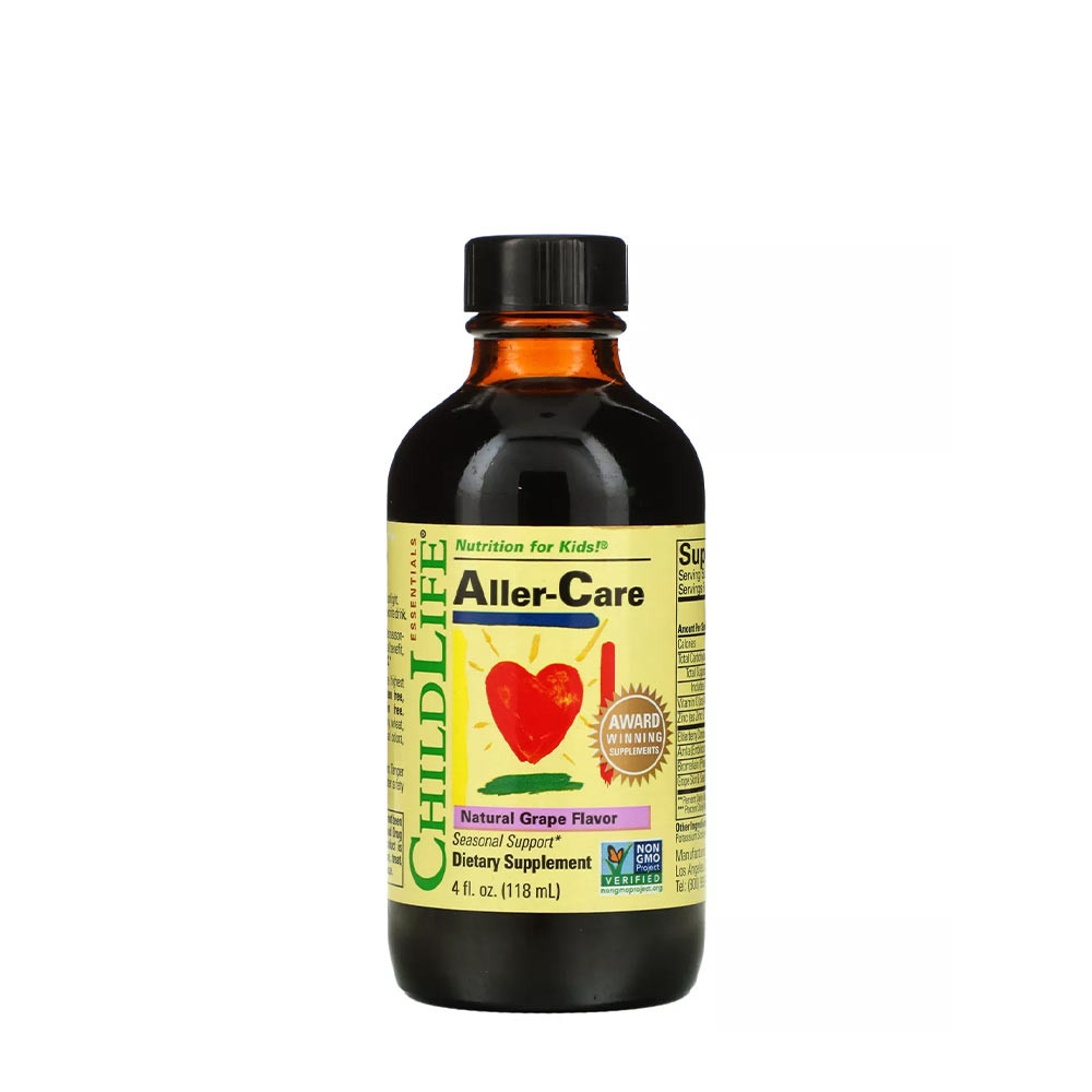 ChildLife - Aller-Care, Naturlig Druevsmak - 118 ml | Hälsa och välbefinnandeHälsokostBarns hälsa | Apoteka