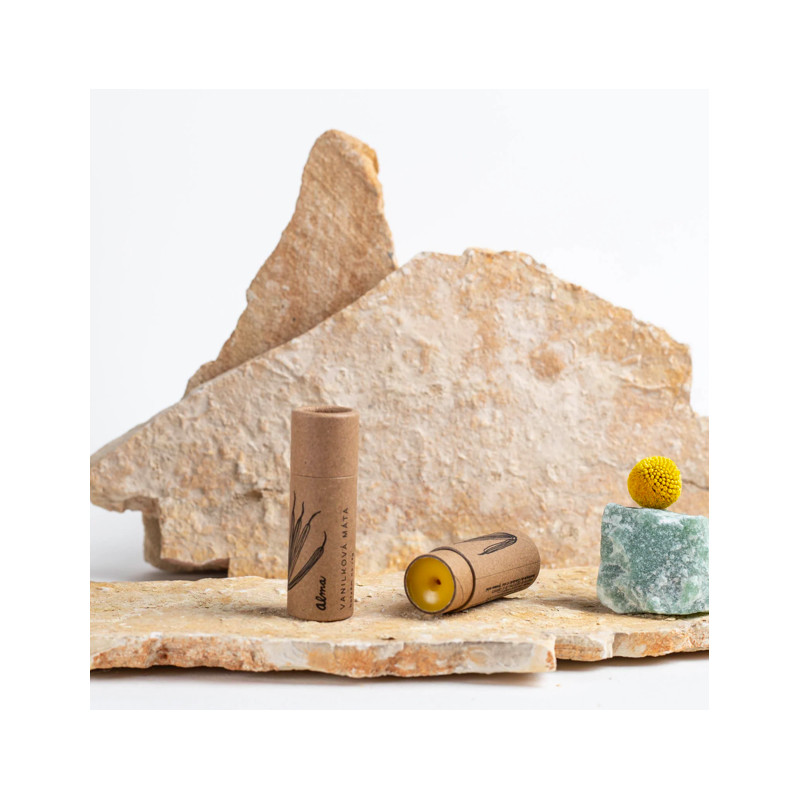 Alma - Läppbalsam Vaniljmynta, Standardstorlek | Kosmetika | Apoteka