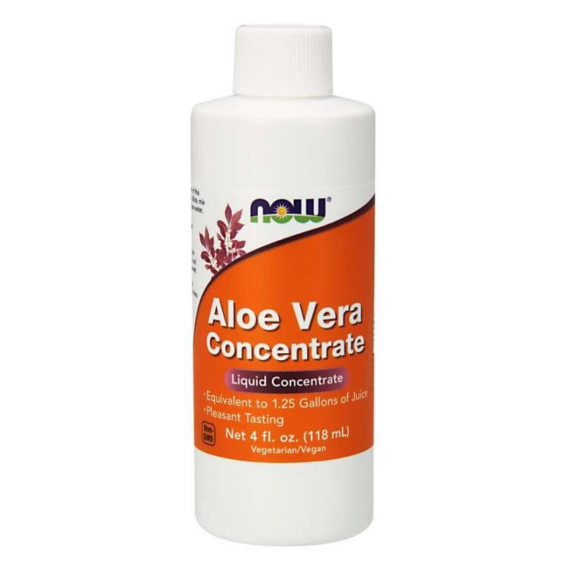 NOW Foods - Aloe Vera Koncentrat, 118 ml | Vitaminer och MineralerVeganska produkterHälsa och välbefinnandeHälsokostÖrter och växtbaserade preparat | Apoteka