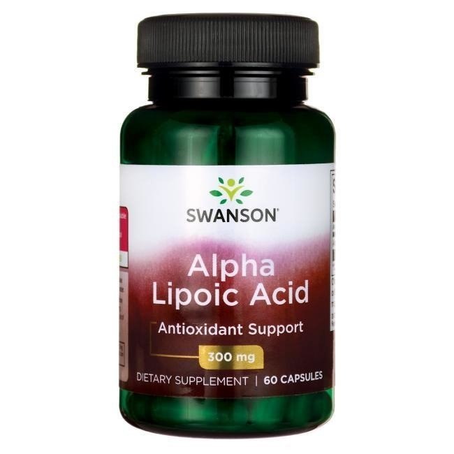 Swanson - Alfa-liponsyra, 300 mg, 60 kapslar