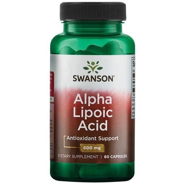 Swanson - Alfa-liponsyra, 600 mg - 60 kapslar
