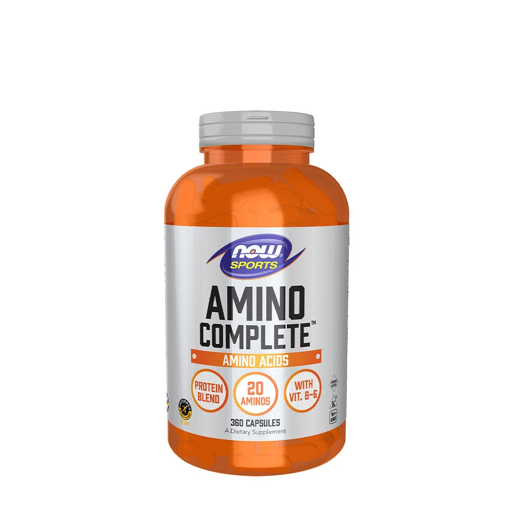 NOW Foods - Amino Complete, 360 kapslar | Vitaminer och MineralerAminosyror och BCAAHälsokostAminosyrablandningarFitness och träning | Apoteka