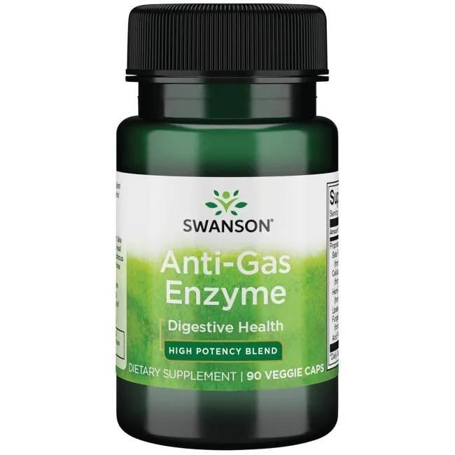 Swanson - Anti-Gas Enzym, 90 kapslar | Vitaminer och MineralerHälsa och välbefinnandeHälsokostMatsmältningshälsaEnzymer | Apoteka