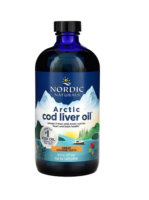 Nordic Naturals - Arctic Torsk Leverolja, 1060 mg Apelsin - 473 ml | Vitaminer och MineralerHälsa och välbefinnandeOmega och fiskoljaHälsokostBiohackingOmega & Näringsoljor | Apoteka