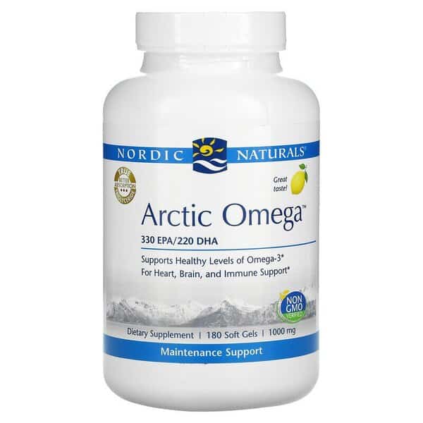 Nordic Naturals - Arctic Omega, Citron, 180 mjuka gelkapslar | Hälsa och välbefinnandeOmega och fiskoljaHälsokostOmega & Näringsoljor | Apoteka