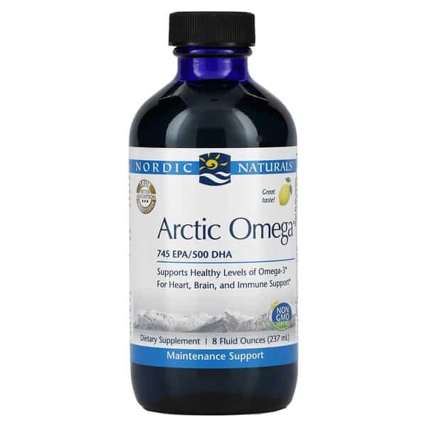 Nordic Naturals - Arctic Omega, Citronsmak, 237 ml | Omega och fiskoljaHälsokostOmega & Näringsoljor | Apoteka