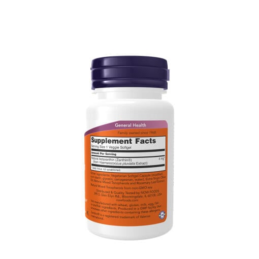 NOW - Astaxantin, 4 mg - Bild 2