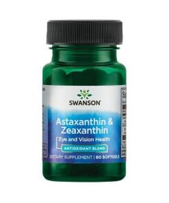Astaxanthin & Zeaxanthin - 60 softgels