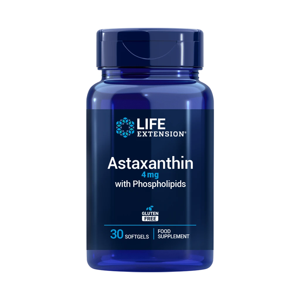 Life Extension - Astaxantin med Fosfolipider, 4 mg | Vitaminer och MineralerHälsa och välbefinnandeÖrttillskottHälsokostAstaxantinÖrter och växtbaserade preparat | Apoteka