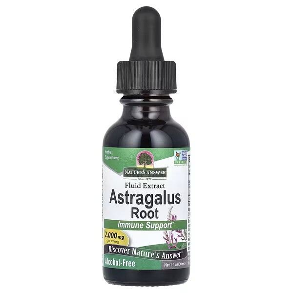 Natures Answer - Astragalusrot, 2000 mg, 30 ml | Veganska produkterHälsa och välbefinnandeHälsokostÖrter och växtbaserade preparat | Apoteka