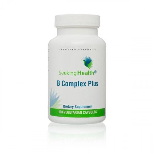 Seeking Health - B-komplex Plus, 100 kapslar | Vitaminer och MineralerVeganska produkterHälsa och välbefinnandeVissa vitaminerB-vitaminHälsokost | Apoteka