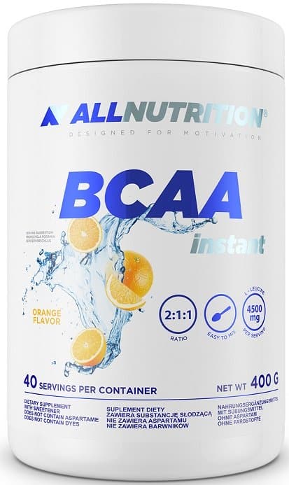 Allnutrition - BCAA Instant, Apelsin, 400g | Hälsa och välbefinnandeAminosyror och BCAAHälsokostAminosyrablandningarBCAA och EAAFitness och träning | Apoteka