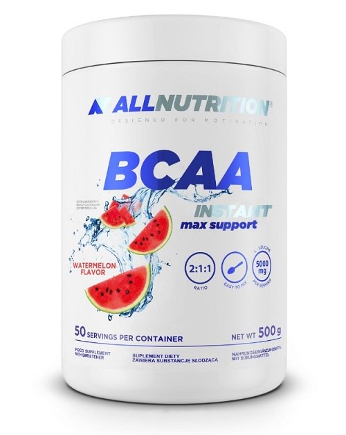 Allnutrition - BCAA Max Support Instant, 500 gram | Aminosyror och BCAAHälsokostAminosyrablandningarBCAA och EAAFitness och träning | Apoteka