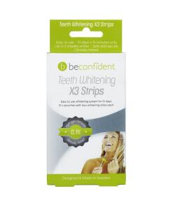 BECONFIDENT Teeth Whitening Strips X3 10 days