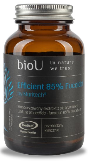 BioU - Effektiv Fucoidan 85% av Maritech, 60 kapslar | Vitaminer och MineralerHälsa och välbefinnandeÖrter och växtbaserade preparat | Apoteka