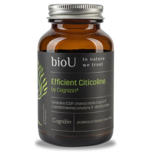 BIOU Efficient Citicoline by Cognizin (60 caps)