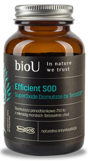 BioU - Effektiv SOD SuperOxid Dismutas av TetraSOD, 750 IU (60 kapslar) | Vitaminer och MineralerHälsa och välbefinnandeAntioxidanter | Apoteka