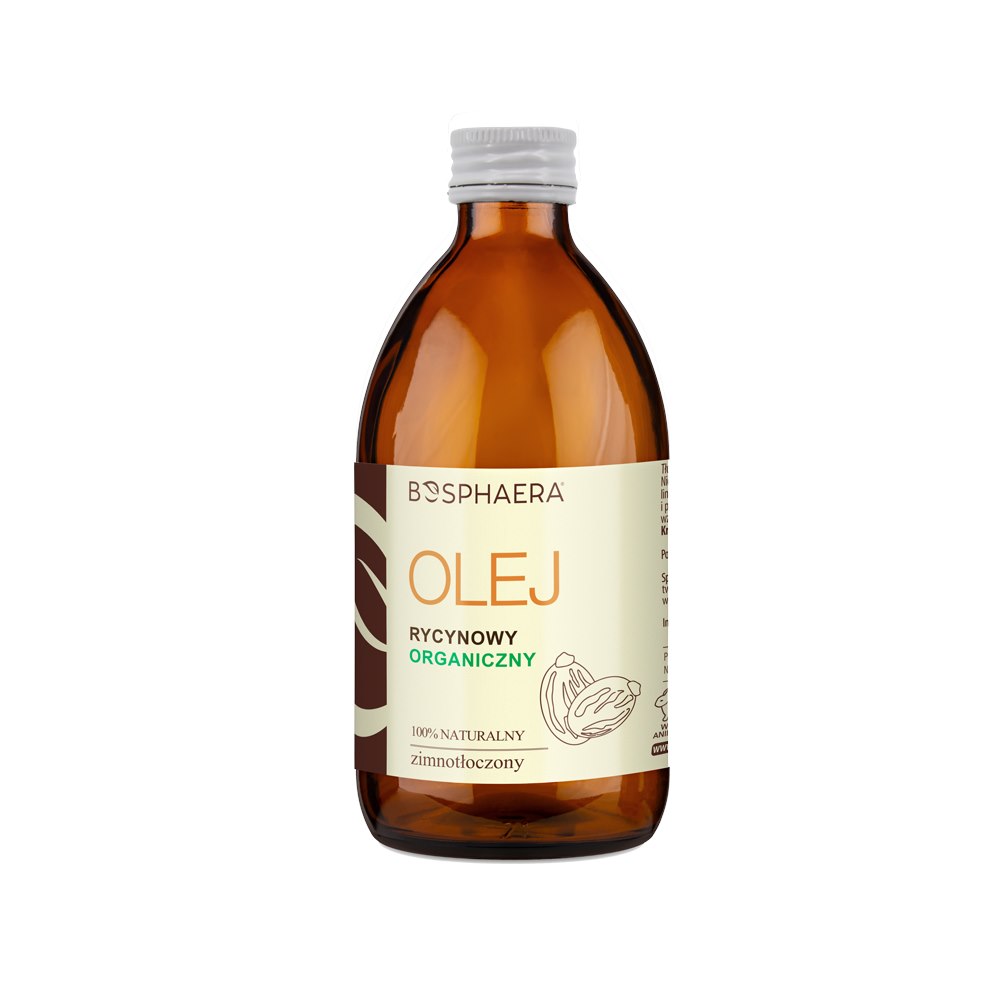 BOSPHAERA - Ekologisk Ricinolja, 500 ml | Hälsa och välbefinnandeCLA (konjugerad linolsyra)Kosmetika | Apoteka