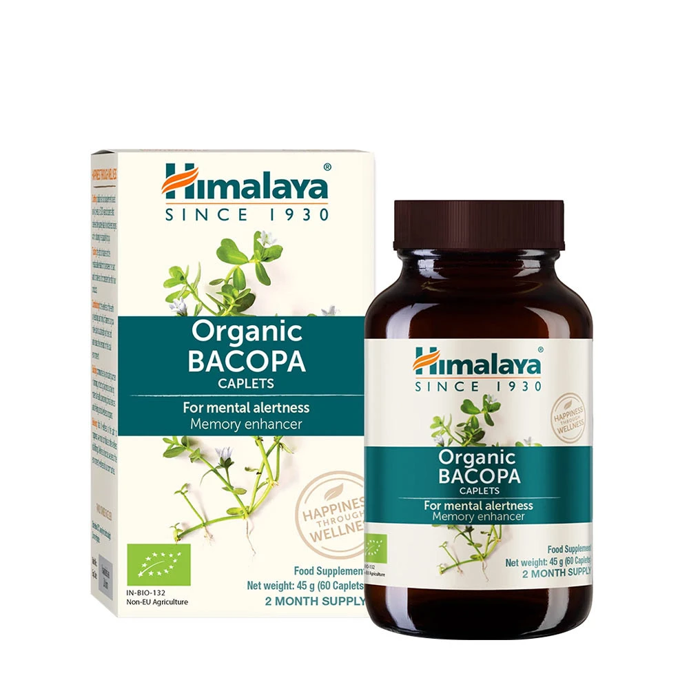 Himalaya - Bacopa, 60 tabletter | Veganska produkterHälsa och välbefinnandeHälsokostÖrter och växtbaserade preparat | Apoteka
